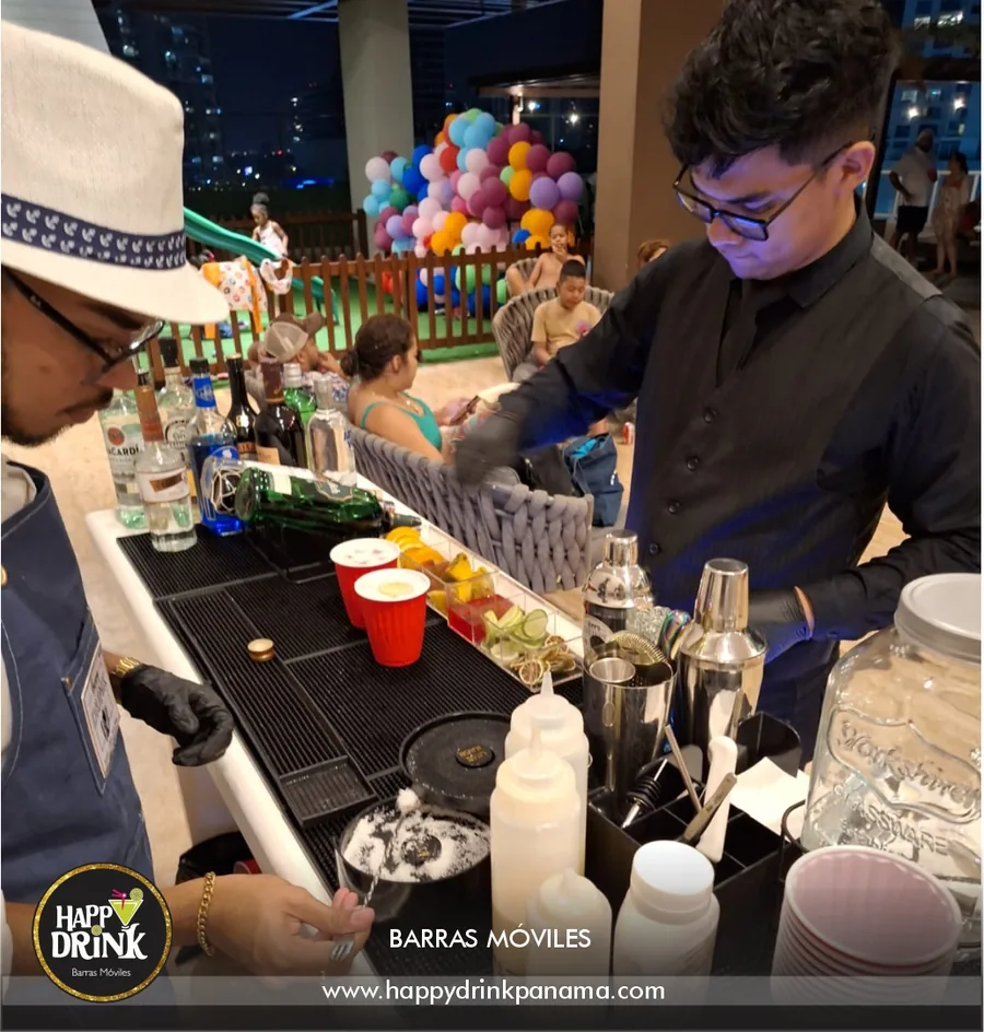 Barra de Coctelería de Happy Drink