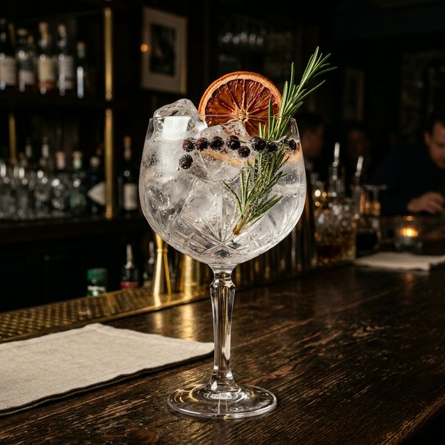 Premium Gin and Tonic